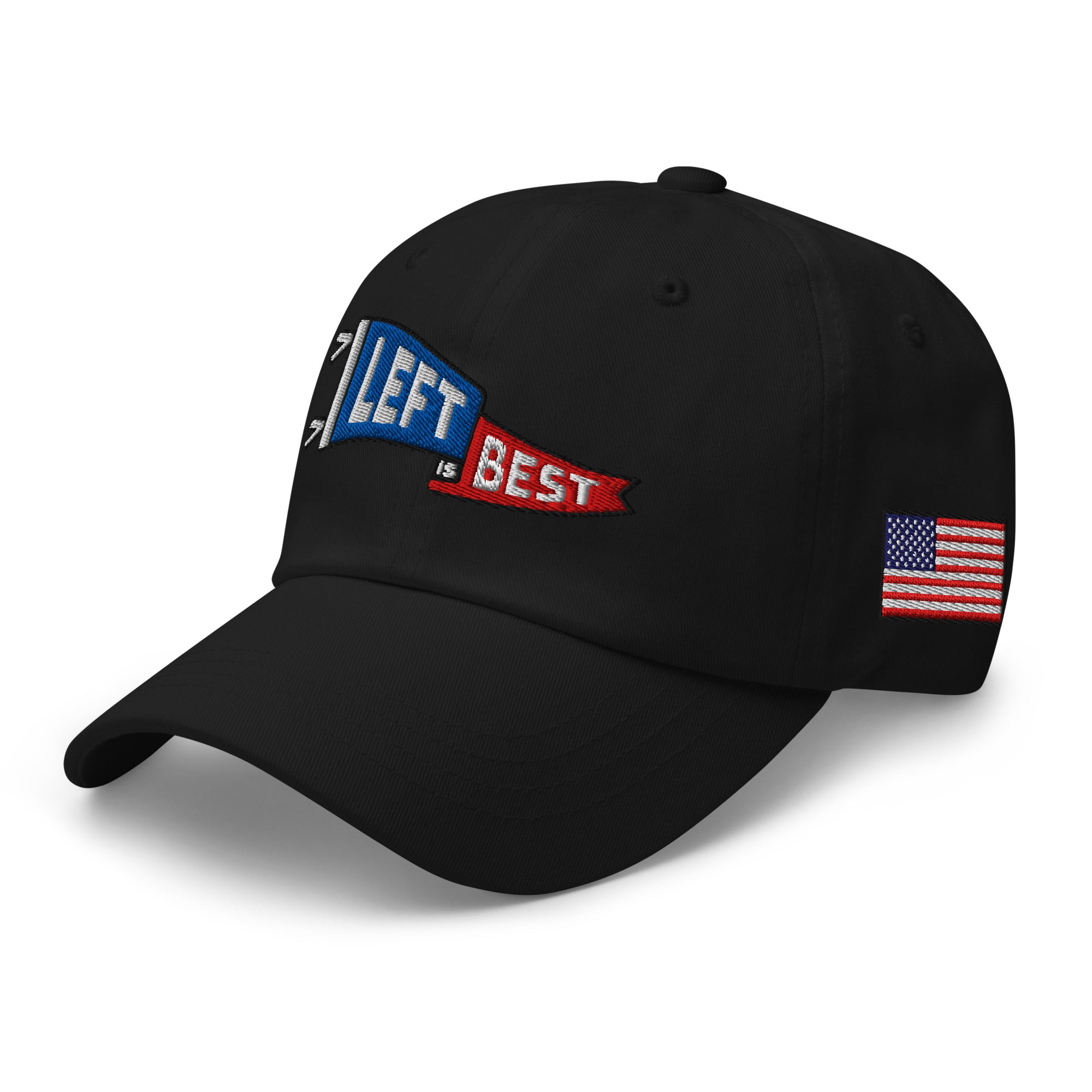 Left is Best Pennant USA Dad Hat