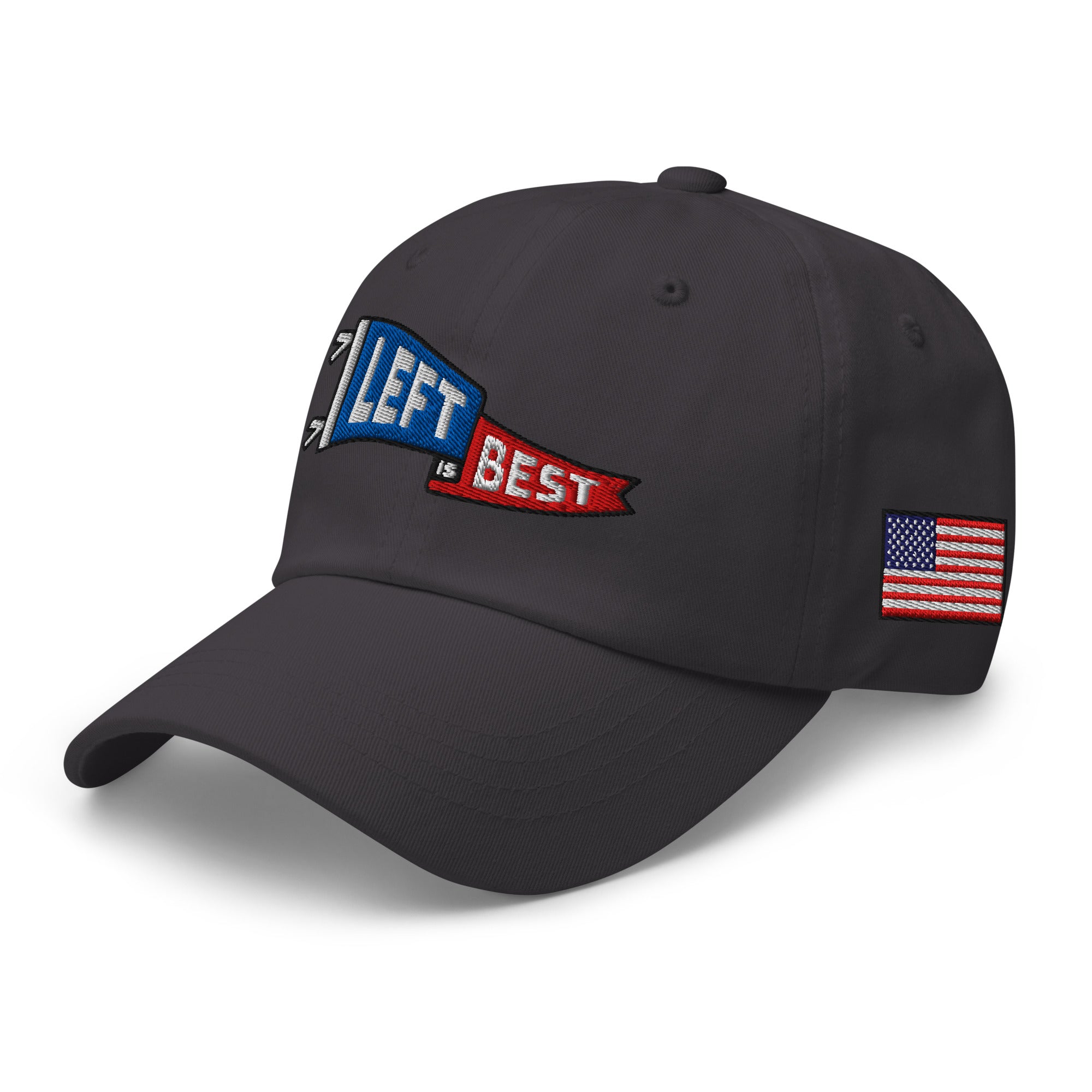 Left is Best Pennant USA Dad Hat