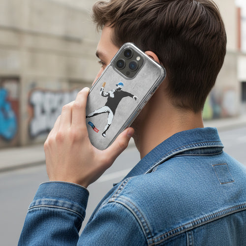 DC Sandwich Thrower Clear Case for iPhone®