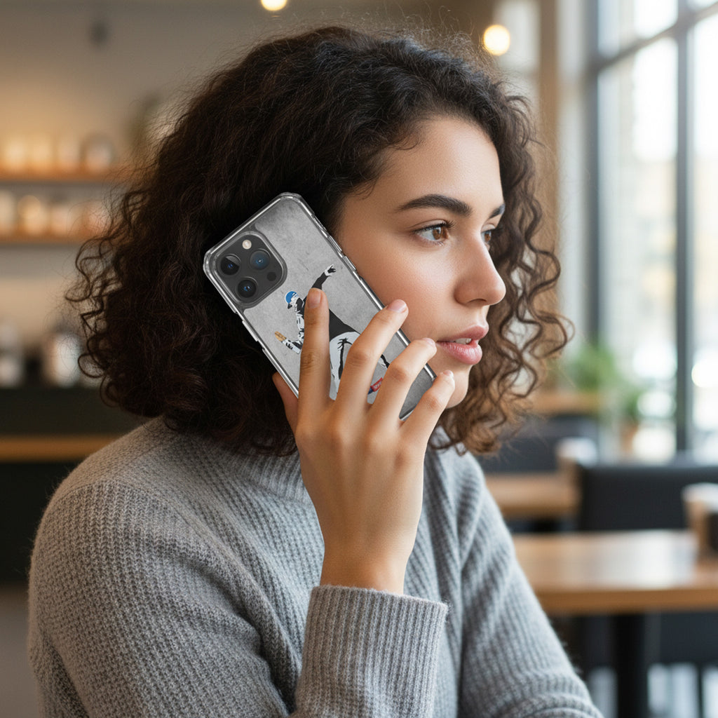 DC Sandwich Thrower Clear Case for iPhone®