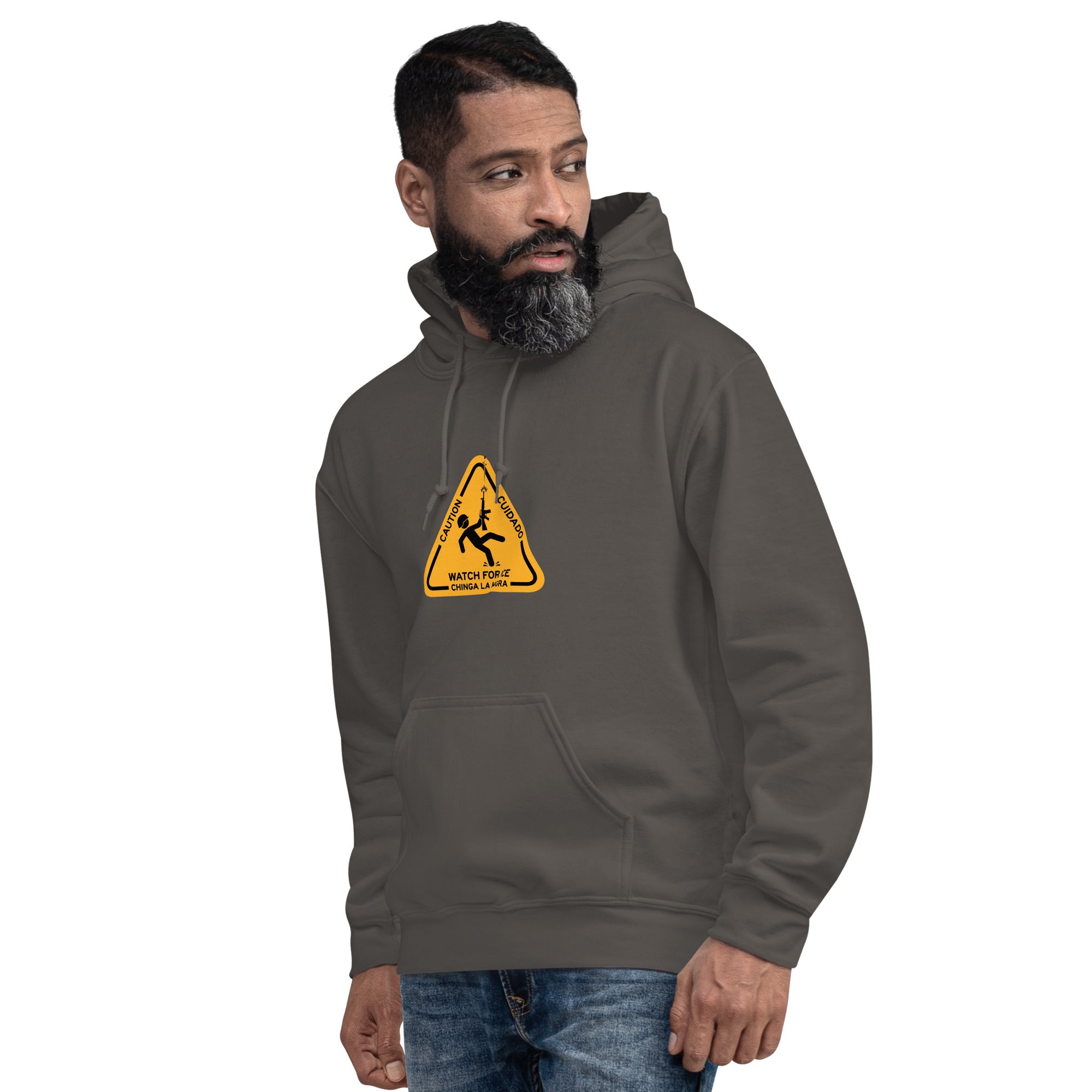Watch for ICE Caution Cuidado Hoodie