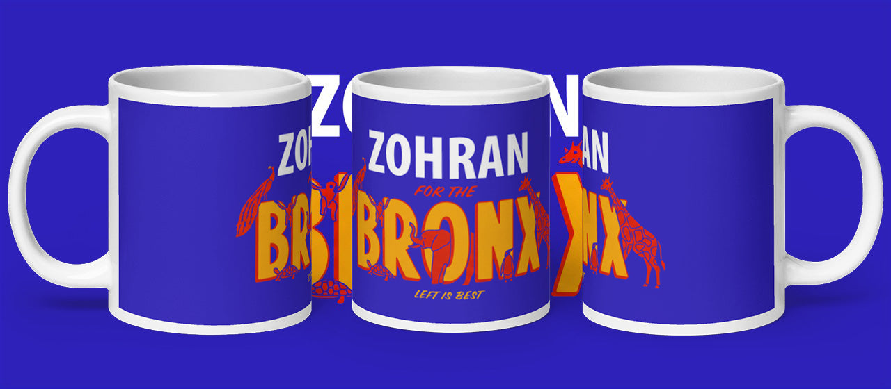 Zohran Coffee Mugs for the Five Boroughs