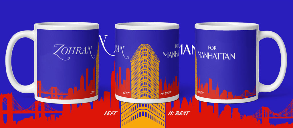 Zohran Coffee Mugs for the Five Boroughs