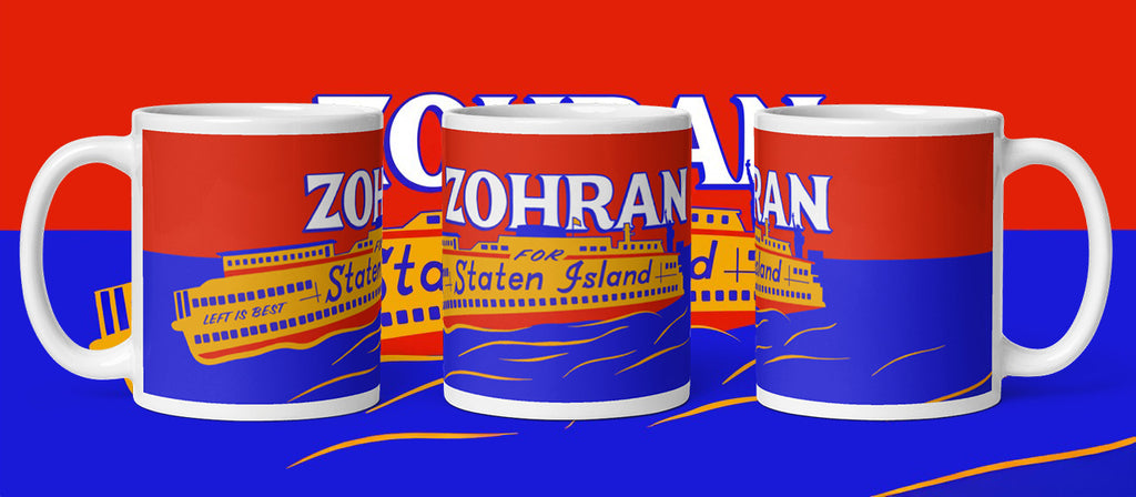 Zohran Coffee Mugs for the Five Boroughs